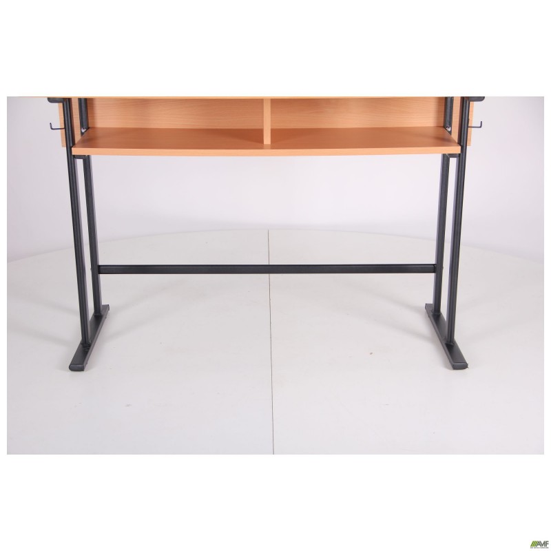 Парта 2-х м. Учнівська з полицею 6 р.г. (1200х500х750мм) бук AMF