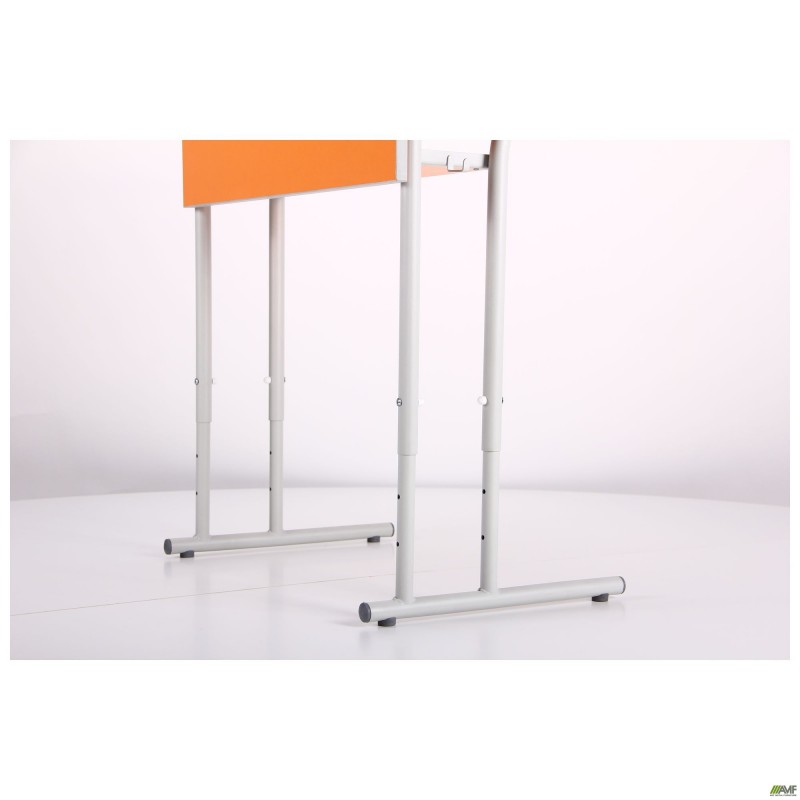 Парта шкільна одномісна регульована 3-6 ростова група, L,стiльниця бук AMF