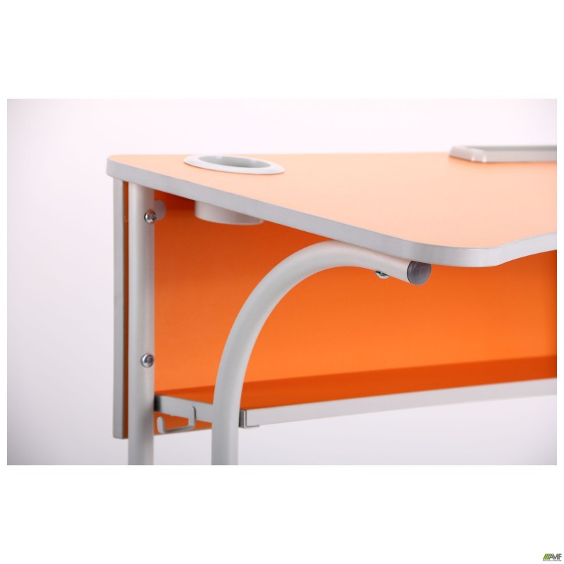 Парта шкільна одномісна регульована 3-6 ростова група, L,стiльниця бук AMF