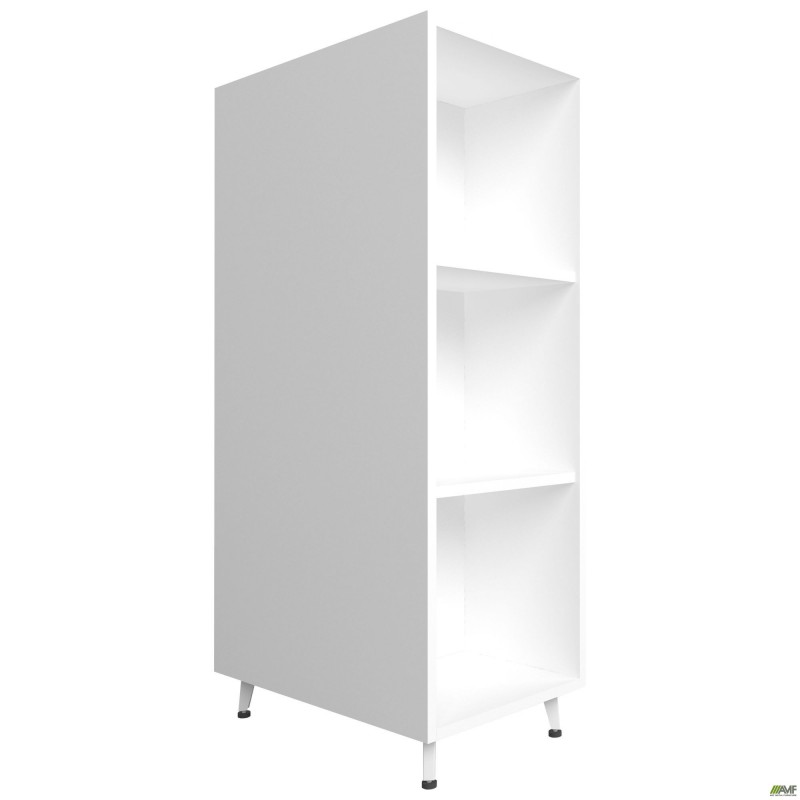 Пенал книжковий двосторонній Delta DL-621 (384х620х1185мм) Білий базовий / Опора білий беж AMF