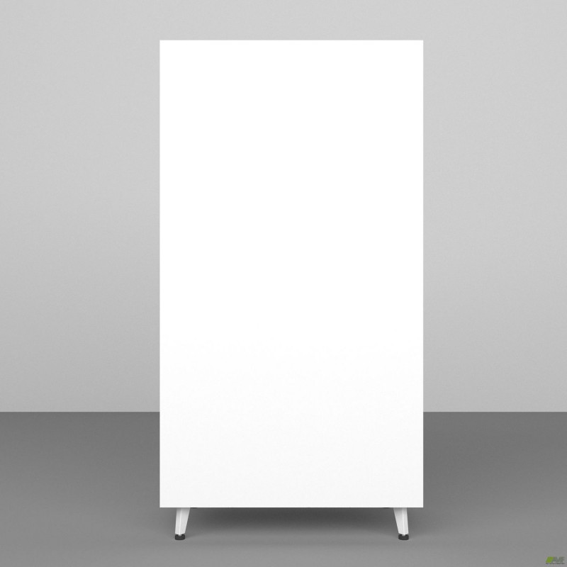 Пенал книжковий двосторонній Delta DL-621 (384х620х1185мм) Білий базовий / Опора білий беж AMF