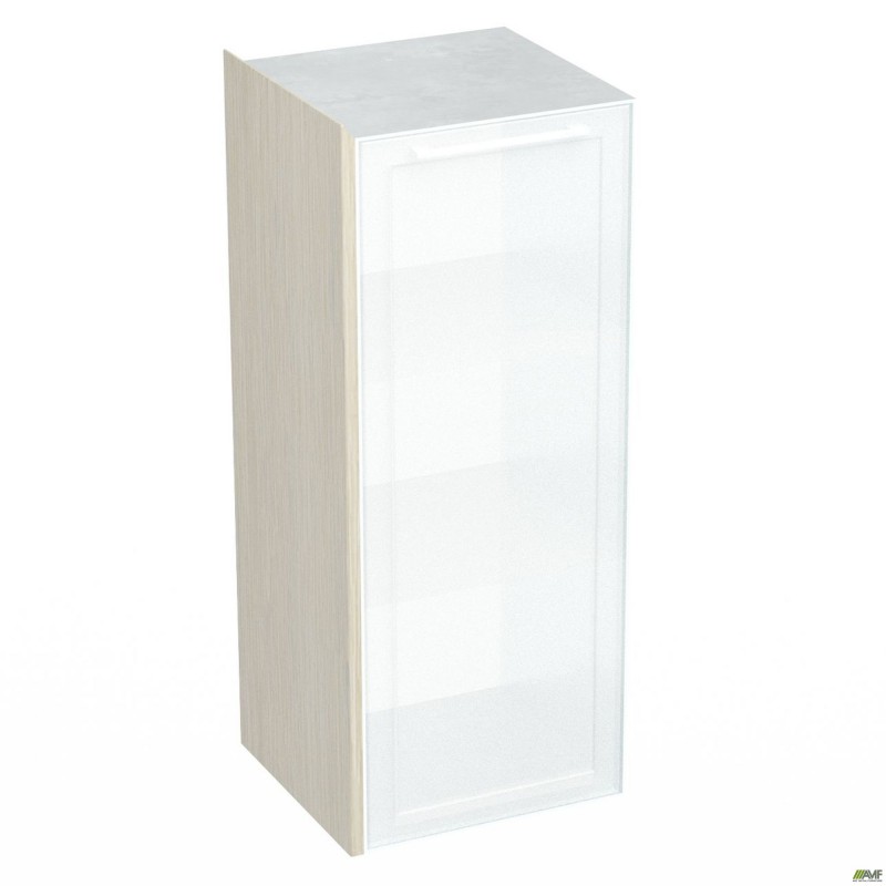 Пенал книжковий Онікс 450х400х1090 Дуб ценамон, скло AMF