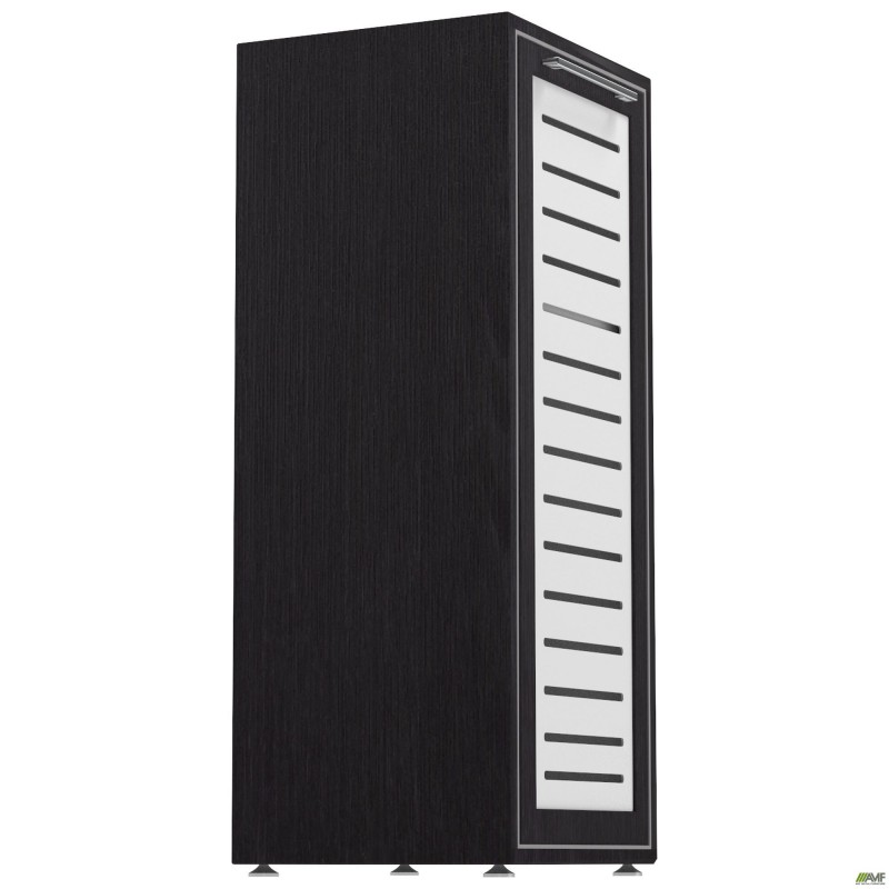 Пенал книжковий Онiкс 450х400х1090 Венге прованс, скло AMF