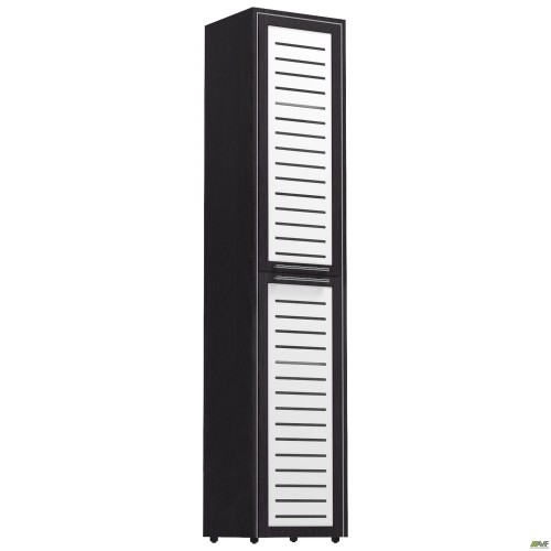 Пенал книжковий Онiкс 450х400х2172 Венге прованс, скло AMF