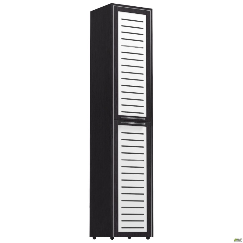 Пенал книжковий Онiкс 450х400х2172 Венге прованс, скло AMF