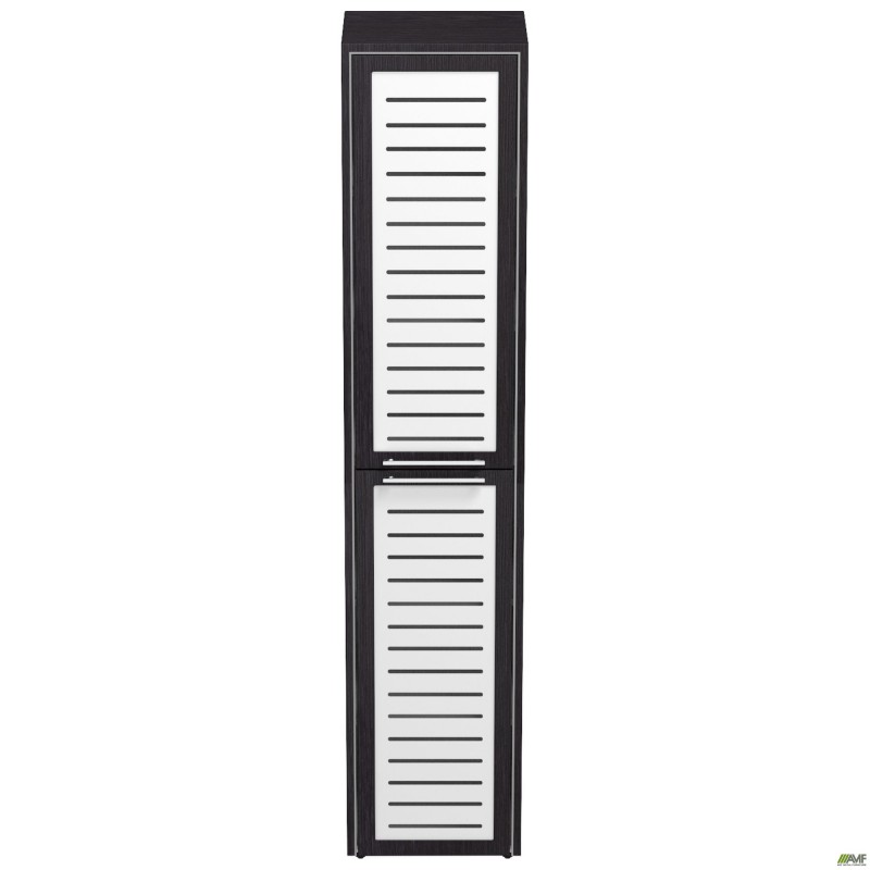 Пенал книжковий Онiкс 450х400х2172 Венге прованс, скло AMF