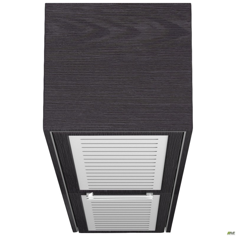 Пенал книжковий Онiкс 450х400х2172 Венге прованс, скло AMF