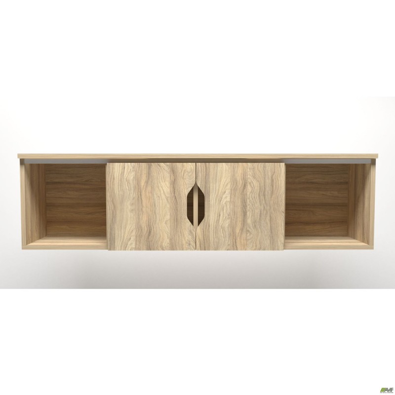 Полиця навісна Delta DL-523 (1418х330х384мм) Блеквуд Ячмінний AMF