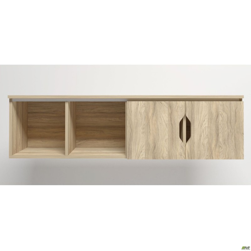 Полиця навісна Delta DL-534 (1418х330х384мм) Блеквуд Ячмінний AMF