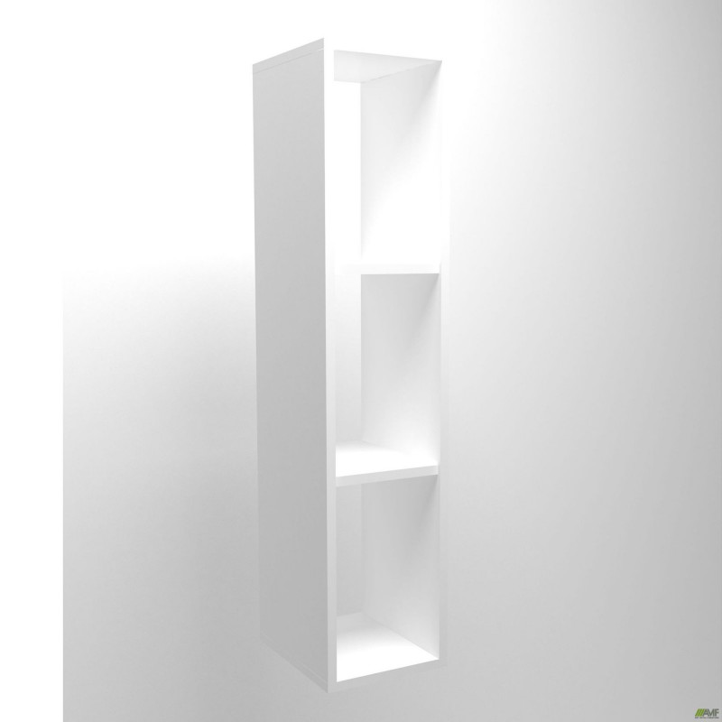 Полиця навісна Delta DL-613 (256х310х1152мм) Білий базовий AMF
