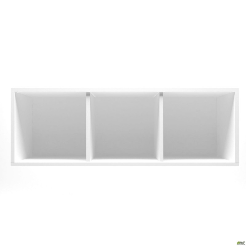 Полка-надставка двостороння Delta DL-521 (1100х620х384мм) Білий базовий AMF