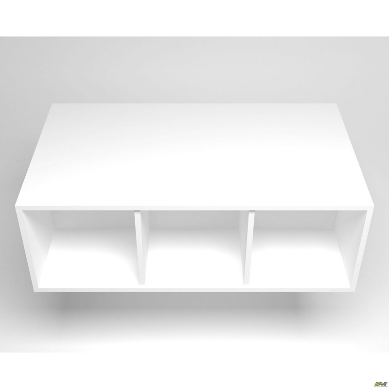 Полка-надставка двостороння Delta DL-521 (1100х620х384мм) Білий базовий AMF