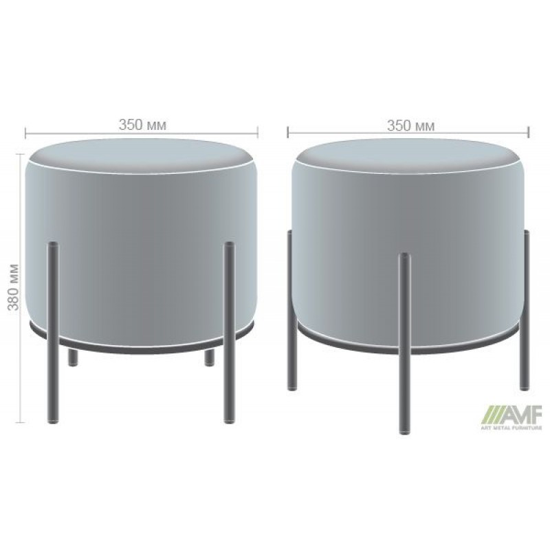 Пуф Fluffy Grey AMF Пуф Fluffy Grey AMF
