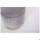 Пуф Little Monte Grey / Golden Chrom AMF Пуф Little Monte Grey / Golden Chrom AMF