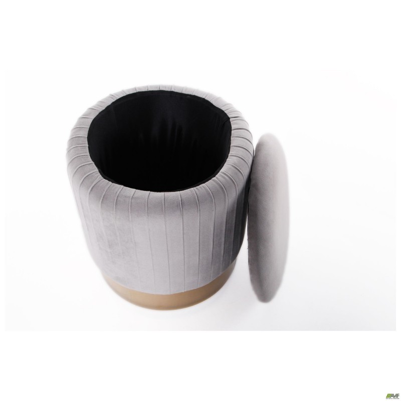 Пуф Little Monte Grey / Golden Chrom AMF Пуф Little Monte Grey / Golden Chrom AMF