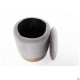 Пуф Little Monte Grey / Golden Chrom AMF Пуф Little Monte Grey / Golden Chrom AMF