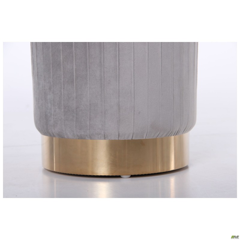 Пуф Little Monte Grey / Golden Chrom AMF Пуф Little Monte Grey / Golden Chrom AMF