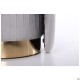 Пуф Little Monte Grey / Golden Chrom AMF Пуф Little Monte Grey / Golden Chrom AMF