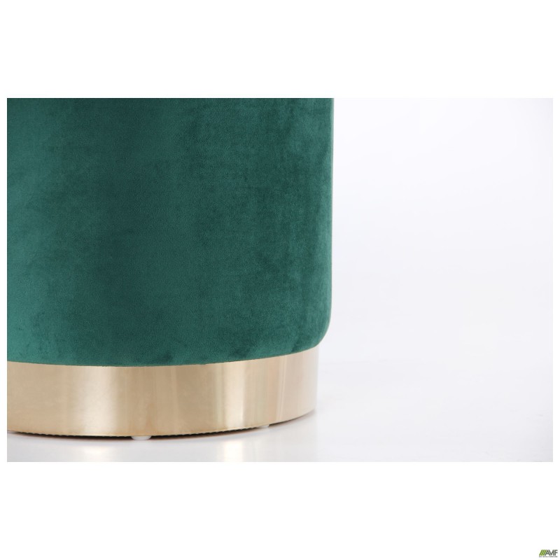 Пуф Madrid Green / Golden Chrom AMF