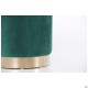 Пуф Madrid Green / Golden Chrom AMF