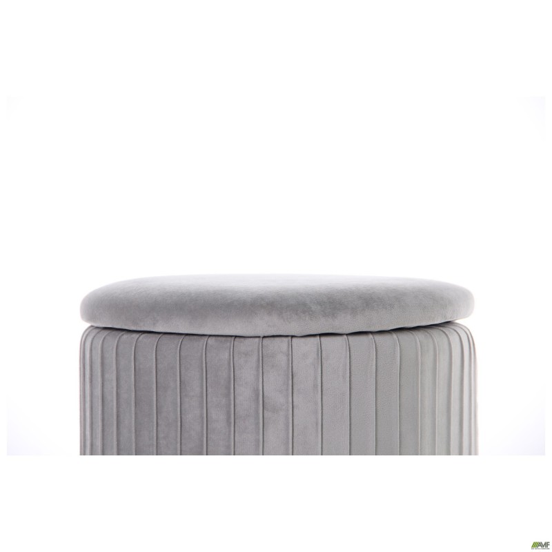 Пуф Monte Grey / Golden Chrom AMF