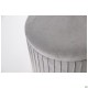 Пуф Monte Grey / Golden Chrom AMF