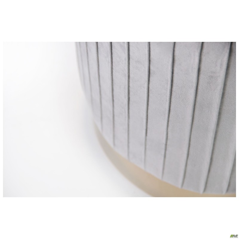 Пуф Monte Grey / Golden Chrom AMF