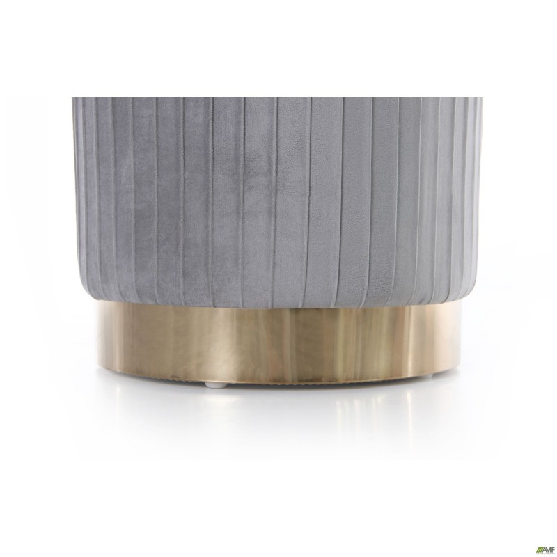 Пуф Monte Grey / Golden Chrom AMF