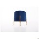 Пуф Mylene Blue / Golden Chrom AMF Пуф Mylene Blue / Golden Chrom AMF