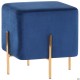 Пуф Ritz Blue / Golden Chrom AMF