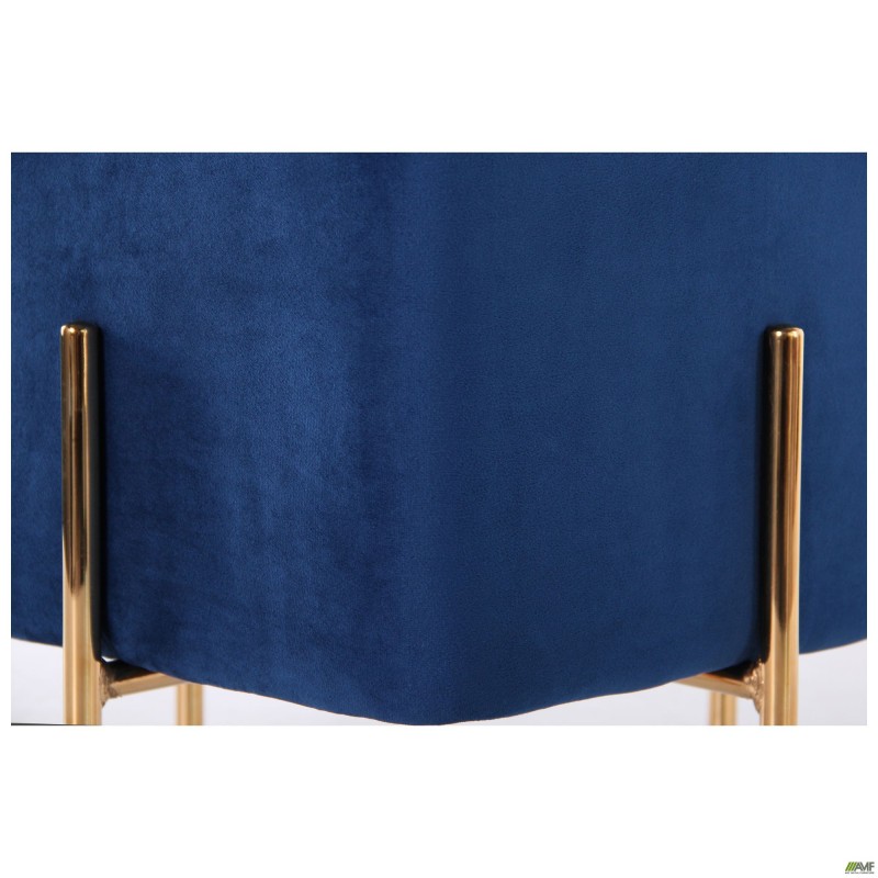 Пуф Ritz Blue / Golden Chrom AMF
