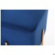Пуф Ritz Blue / Golden Chrom AMF