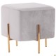 Пуф Ritz Grey / Golden Chrom AMF