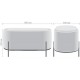 Пуф Soft Grey AMF