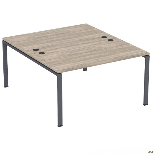 Робоча станція SIG-160 (1187х1600х750) Чорний граф/В'яз Ліберті AMF