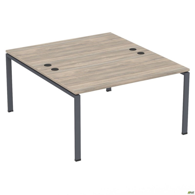 Робоча станція SIG-161 (1387х1600х750) Чорний граф/В'яз Ліберті AMF