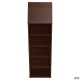 Секція меблева МГ-611 (406х420х1844мм) горіх темний AMF