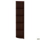 Секція меблева МГ-621 (420х420х1844мм) горіх темний AMF