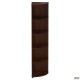 Секція меблева МГ-621 (420х420х1844мм) горіх темний AMF