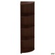 Секція меблева МГ-622 (420х420х1492мм) горіх темний AMF