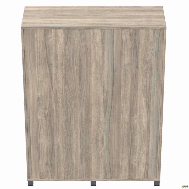 Шафа Locker SIG-605 (1450х550х1900мм) Чорний графіт/В'яз Ліберті Димчастий/Білий AMF