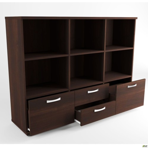 Шафа для документів МГ-630 (1600х420х1200мм) горіх темний AMF