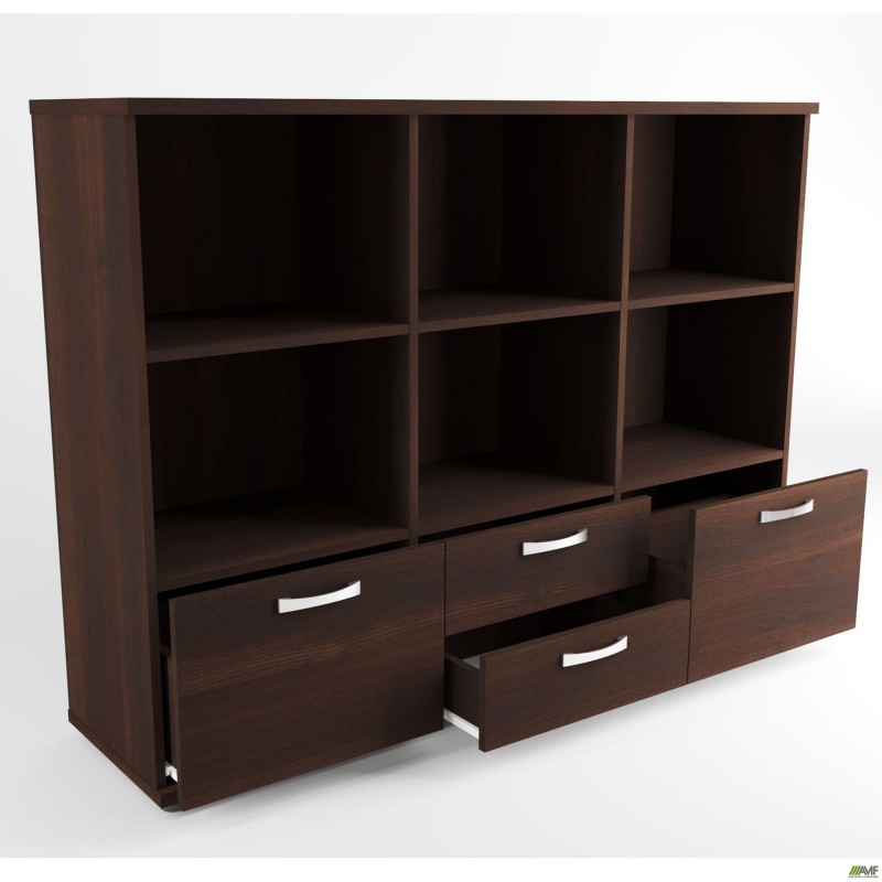 Шафа для документів МГ-630 (1600х420х1200мм) горіх темний AMF