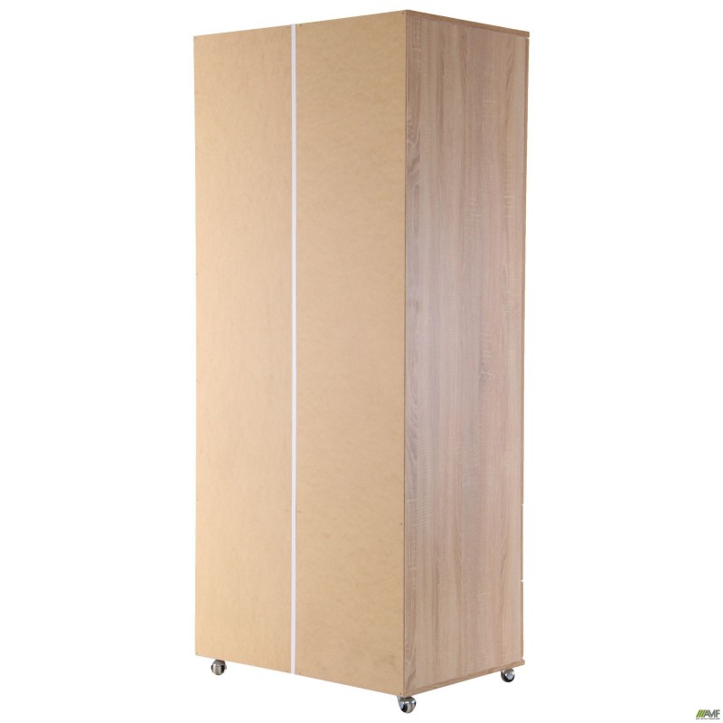 Шафа для одягу Roma R-302 (765х520х1790) Дуб Сонома AMF