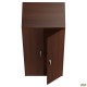 Шафа для одягу МГ-902 (806х580х1844мм) горіх темний AMF