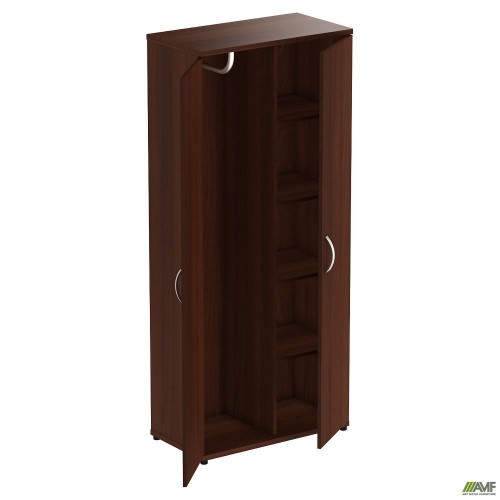 Шафа для одягу МГ-931 (806х420х1844мм) горіх темний AMF