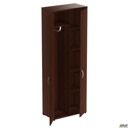 Шафа для одягу МГ-935 (806х420х2196мм) горіх темний AMF
