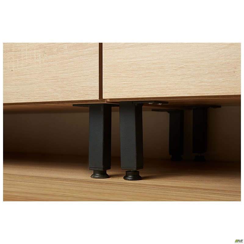 Шафа гардеробна Welcome (550х400х1960Н) чорний графіт, Дуб Сонома AMF