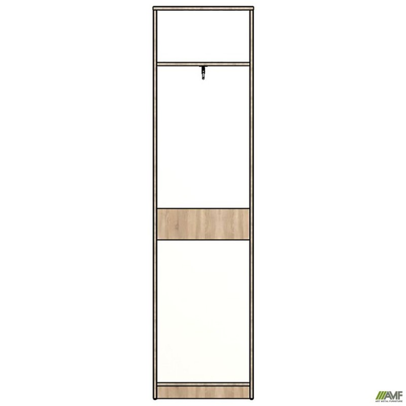 Шафа гардеробна ОМ-902 (480х362х1868Н) Дуб Сонома AMF