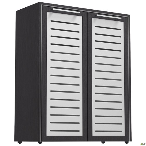 Шафа книжкова Онiкс 900х400х1090 Венге прованс, скло AMF